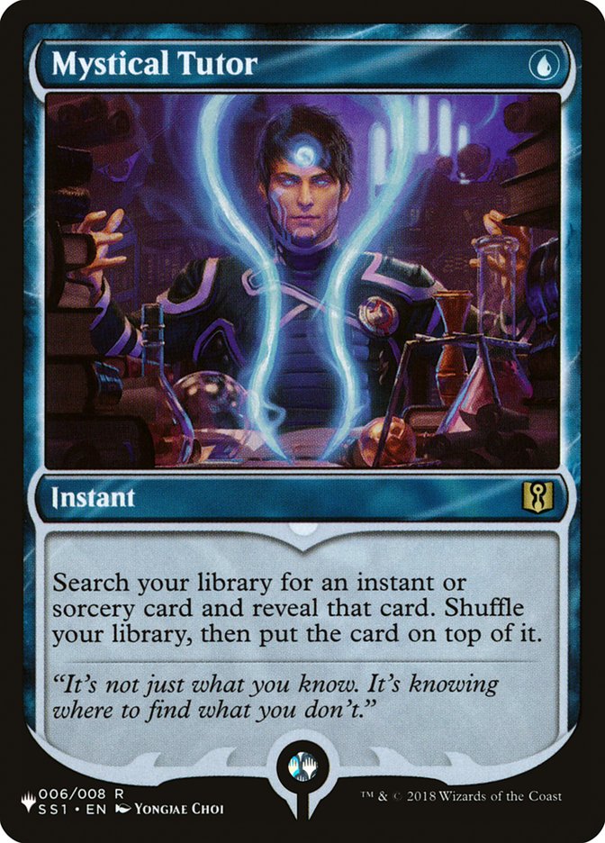 Mystical Tutor [The List] | Webway Games