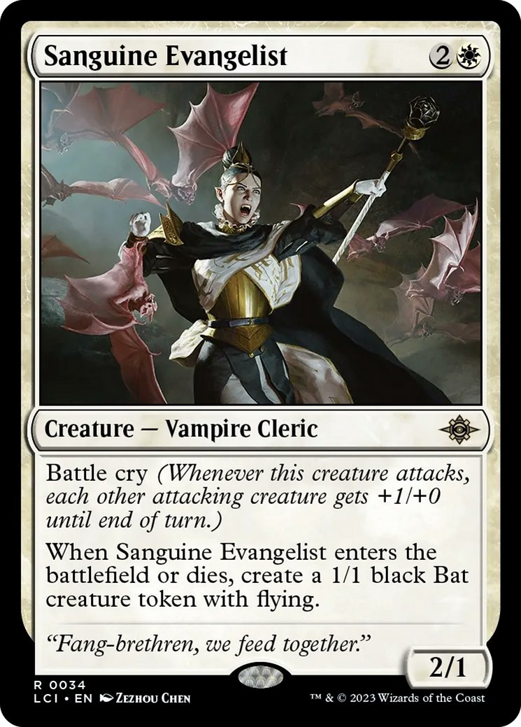 Sanguine Evangelist [The Lost Caverns of Ixalan] | Webway Games