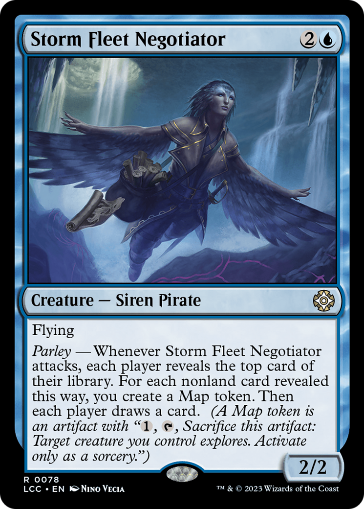 Storm Fleet Negotiator [The Lost Caverns of Ixalan Commander] | Webway Games
