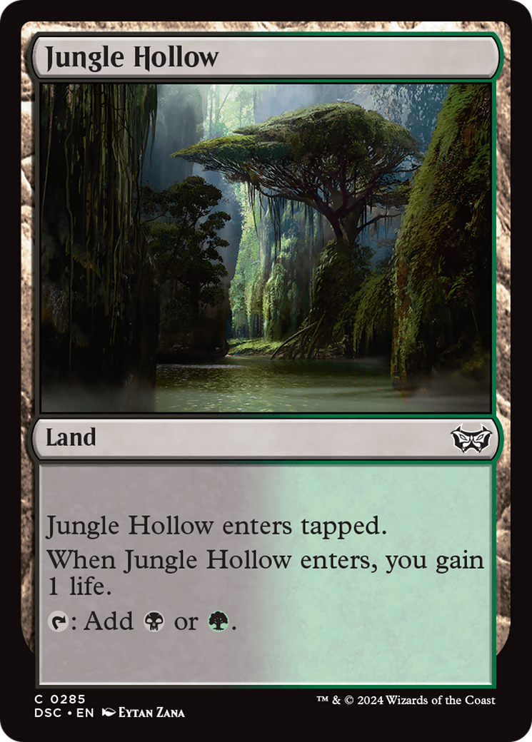 Jungle Hollow [Duskmourn: House of Horror Commander] | Webway Games