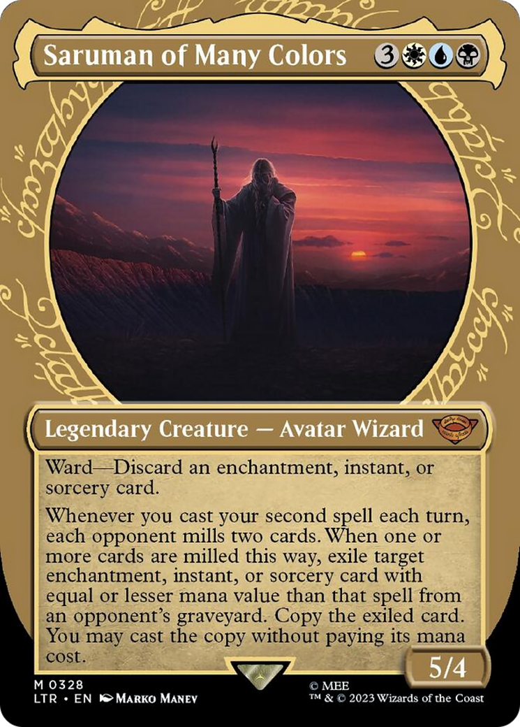 Saruman of Many Colors (Showcase Ring Frame) [The Lord of the Rings: Tales of Middle-Earth] | Webway Games