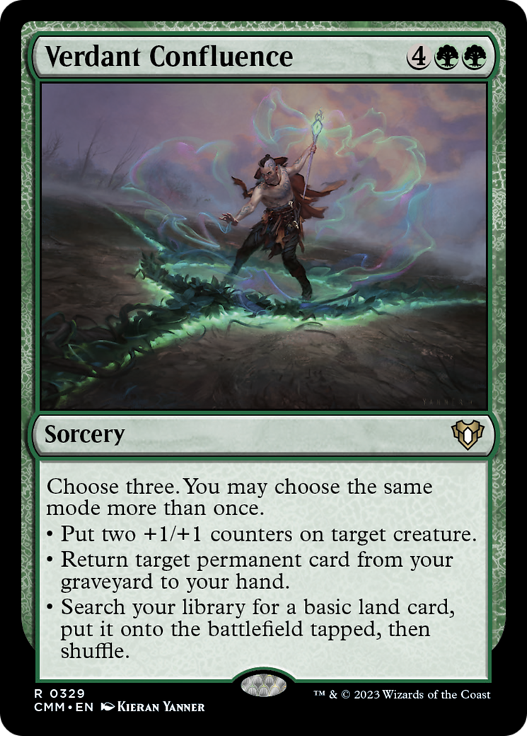 Verdant Confluence [Commander Masters] | Webway Games
