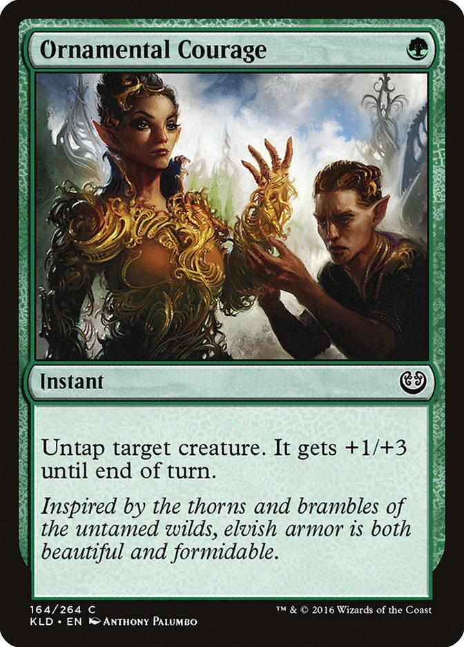 Ornamental Courage [Kaladesh] | Webway Games
