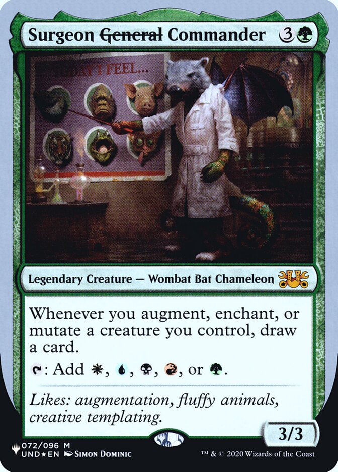 Surgeon General Commander (Unfinity Foil Edition) [The List] | Webway Games