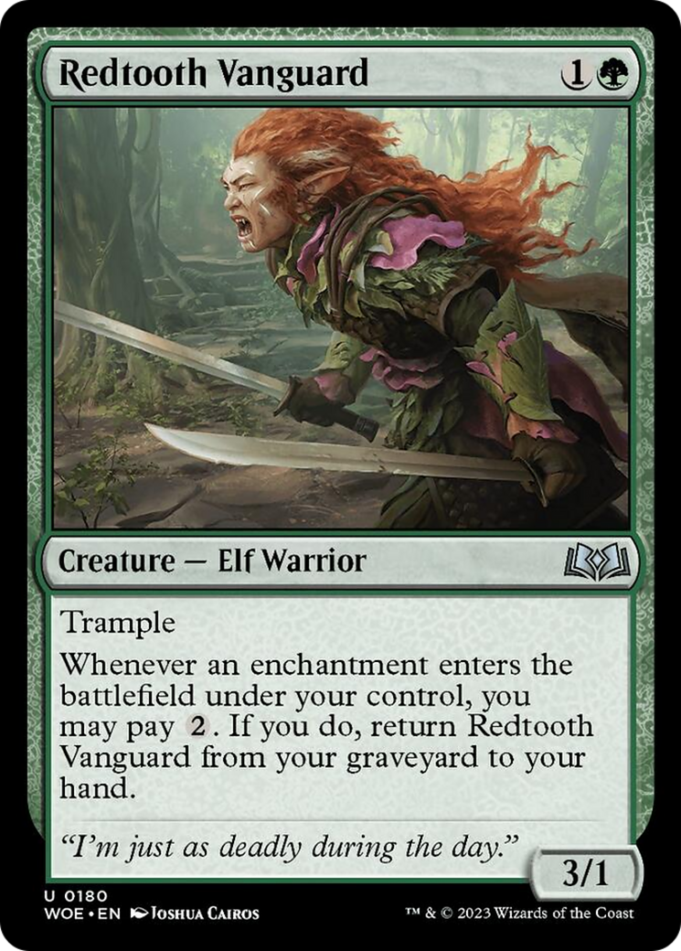 Redtooth Vanguard [Wilds of Eldraine] | Webway Games