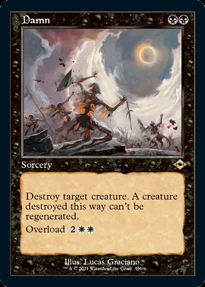 Damn (Retro Foil Etched) [Modern Horizons 2] | Webway Games