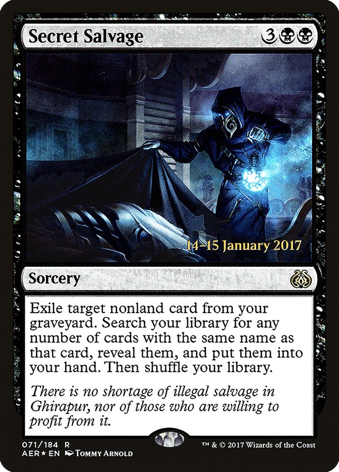 Secret Salvage [Aether Revolt Prerelease Promos] | Webway Games