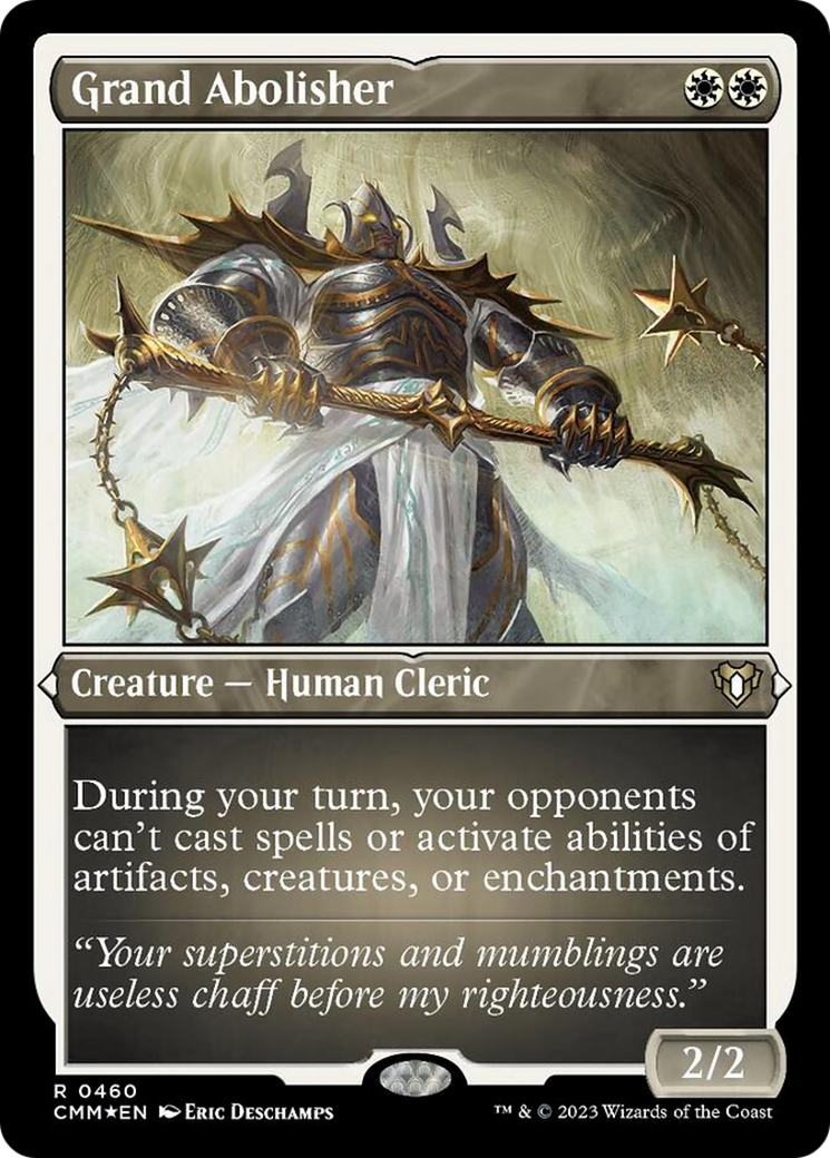 Grand Abolisher (Foil Etched) [Commander Masters] | Webway Games