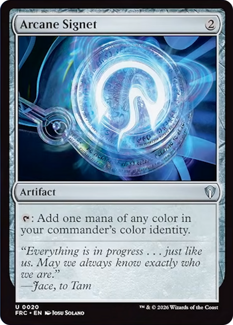Arcane Signet [Reality Fracture Commander] | Webway Games