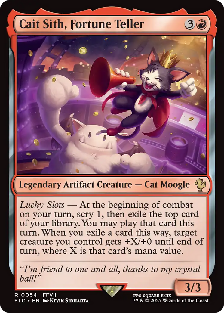 Cait Sith, Fortune Teller [FINAL FANTASY Commander] | Webway Games