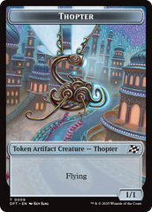 Servo // Thopter (0009) Double-Sided Token [Aetherdrift Tokens] | Webway Games