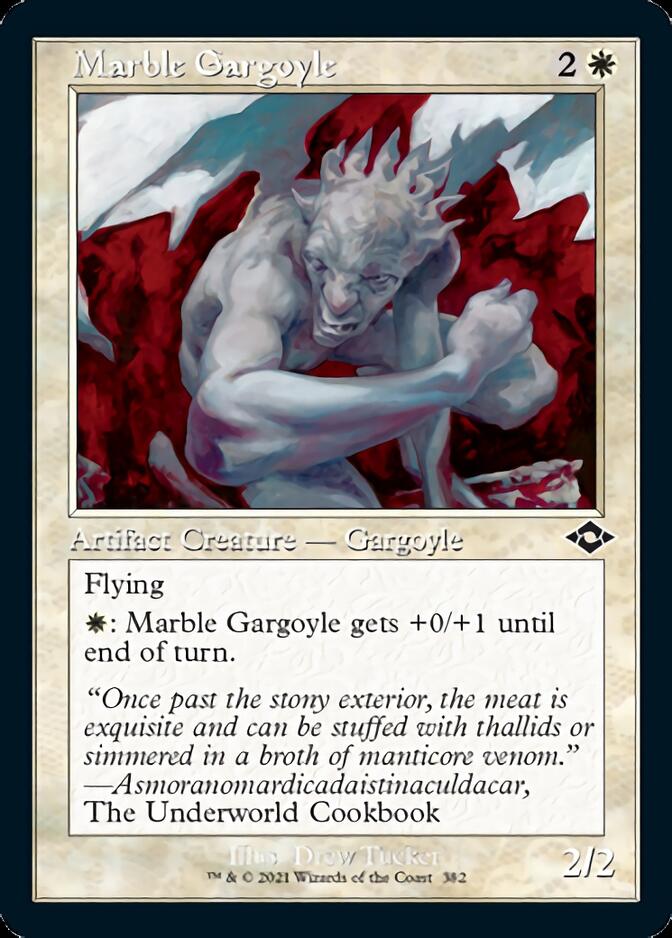 Marble Gargoyle (Retro Foil Etched) [Modern Horizons 2] | Webway Games