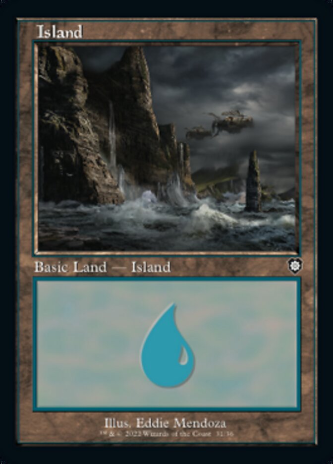 Island (031) (Retro) [The Brothers' War Commander] | Webway Games