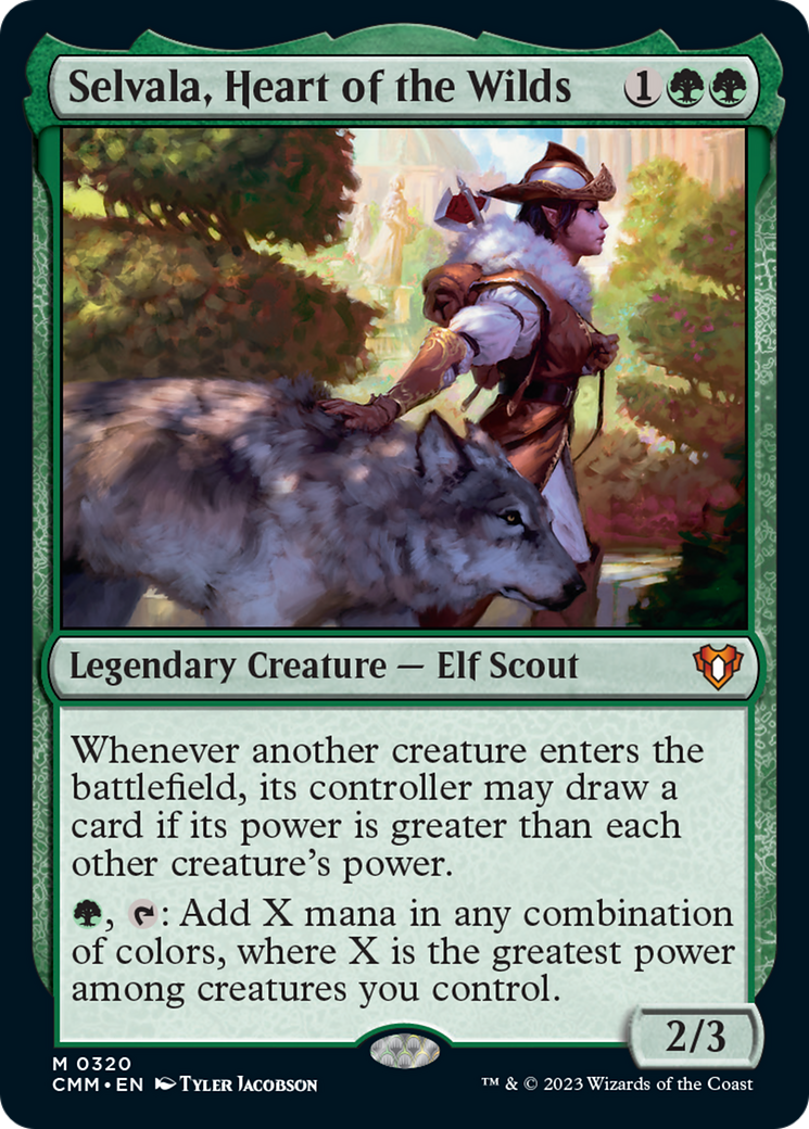 Selvala, Heart of the Wilds [Commander Masters] | Webway Games