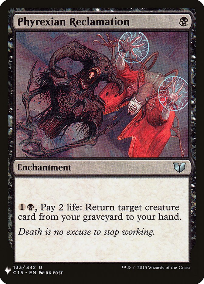 Phyrexian Reclamation [Mystery Booster] | Webway Games