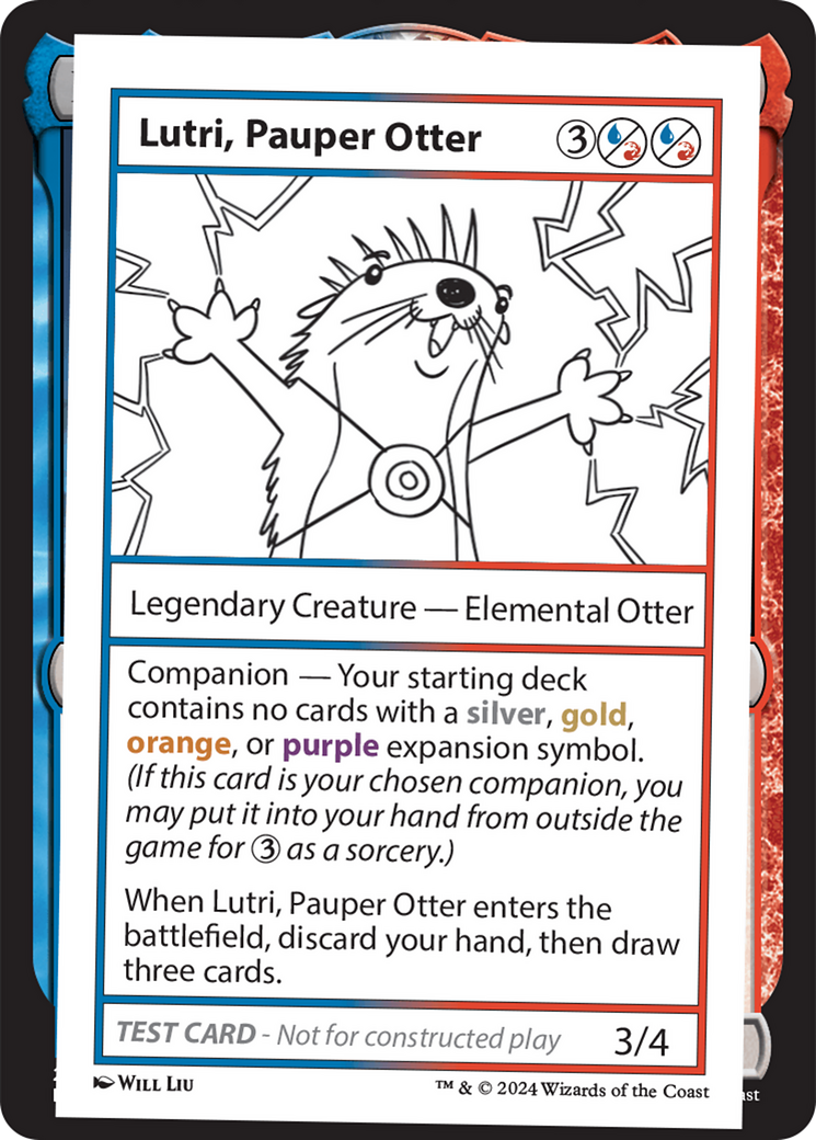 Lutri, Pauper Otter [Mystery Booster 2 Playtest Cards] | Webway Games