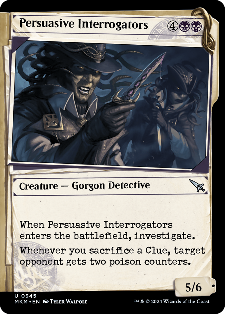 Persuasive Interrogators (Showcase) [Murders at Karlov Manor] | Webway Games