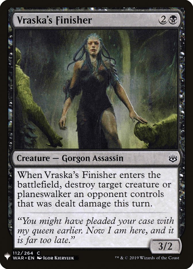 Vraska's Finisher [Mystery Booster] | Webway Games