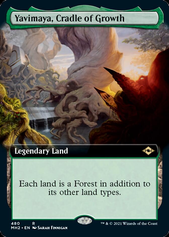 Yavimaya, Cradle of Growth (Extended Art) [Modern Horizons 2] | Webway Games