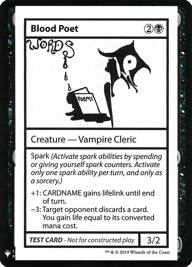 Blood Poet [Mystery Booster Playtest Cards] | Webway Games