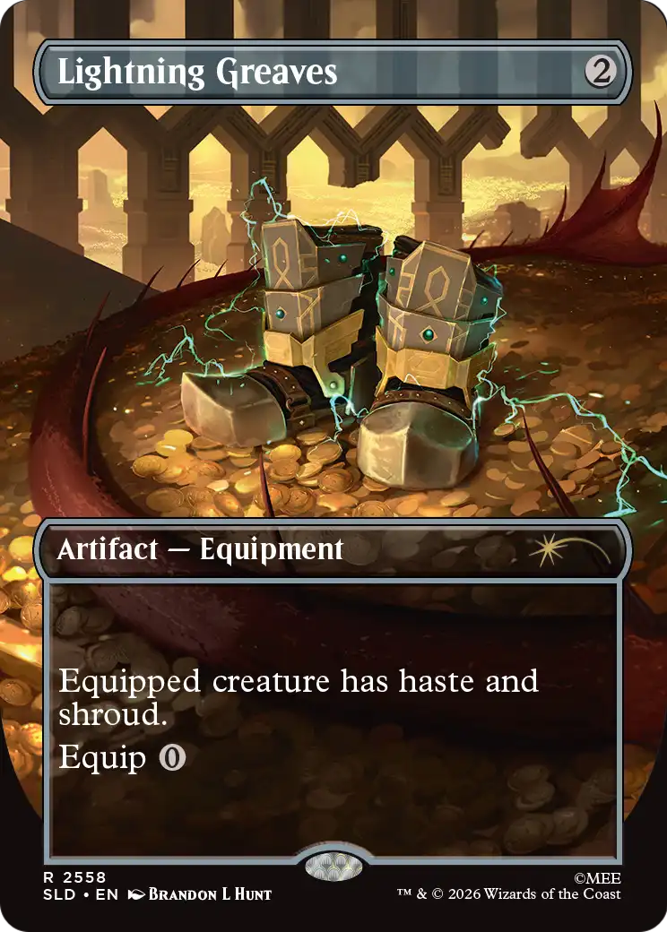 Lightning Greaves (2558) [Secret Lair Drop Series] | Webway Games