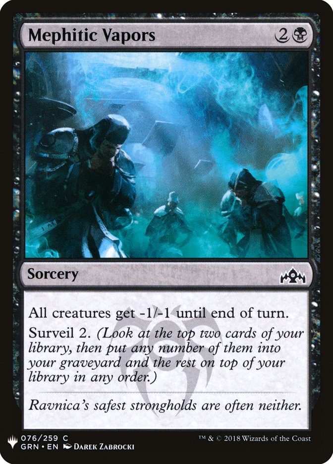 Mephitic Vapors [Mystery Booster] | Webway Games