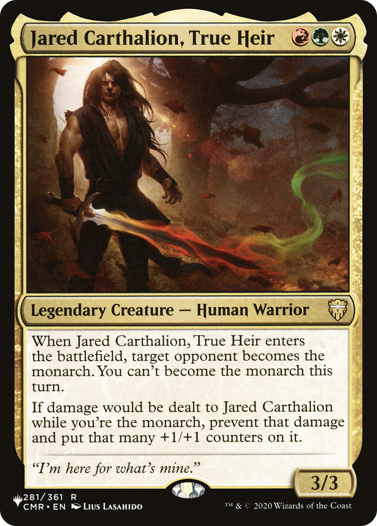 Jared Carthalion, True Heir [The List] | Webway Games