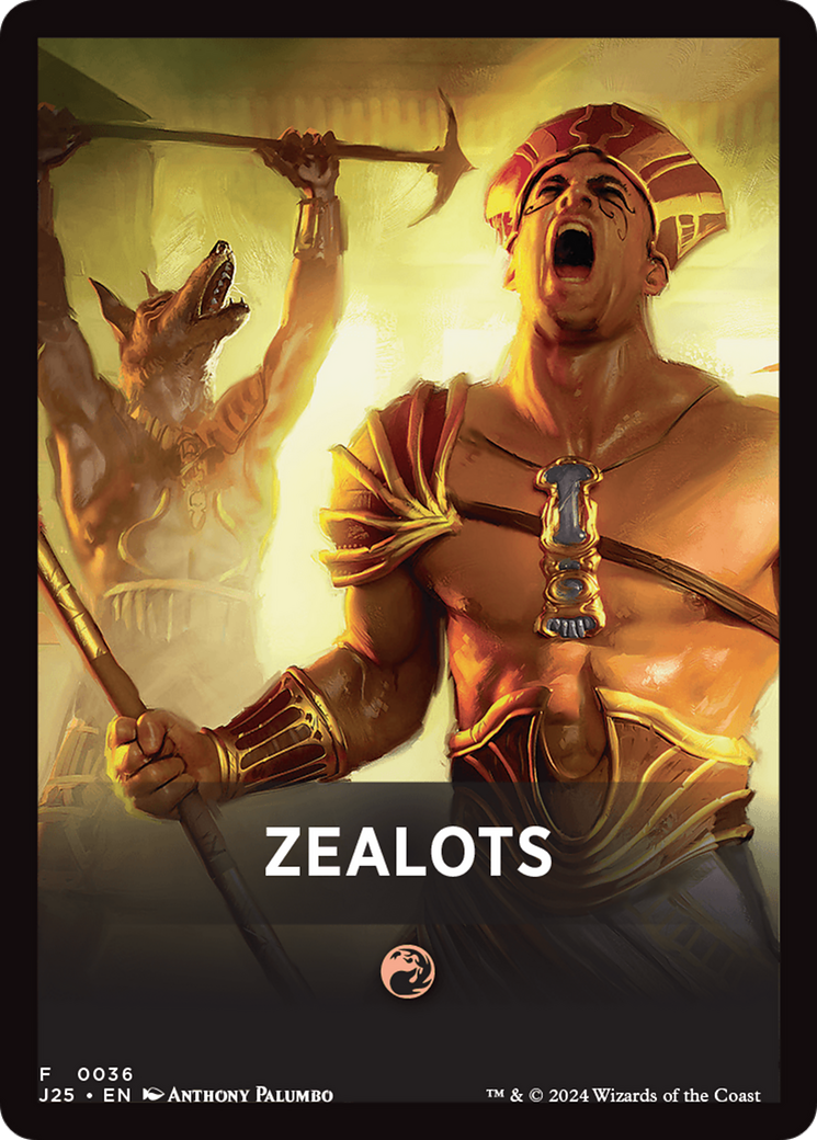 Zealots Theme Card [Foundations Jumpstart Front Cards] | Webway Games