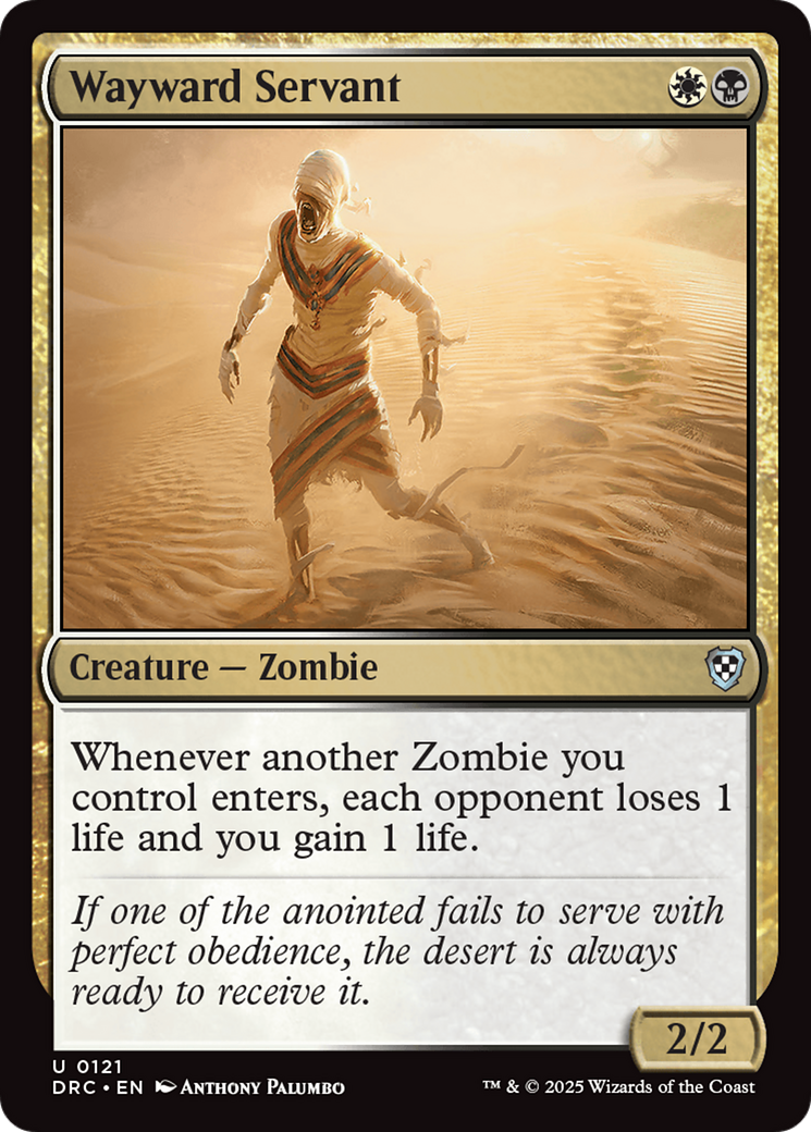 Wayward Servant [Aetherdrift Commander] | Webway Games