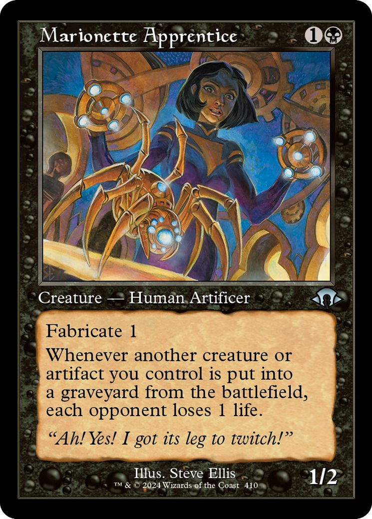 Marionette Apprentice (Retro) [Modern Horizons 3] | Webway Games