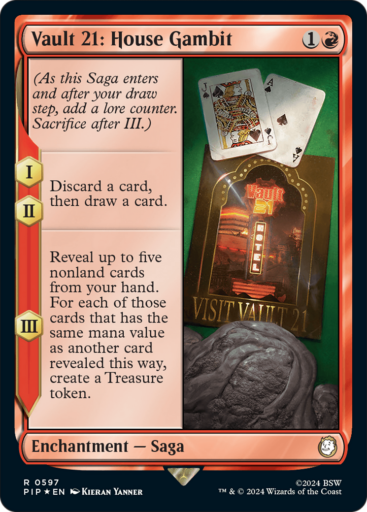Vault 21: House Gambit (Surge Foil) [Fallout] | Webway Games