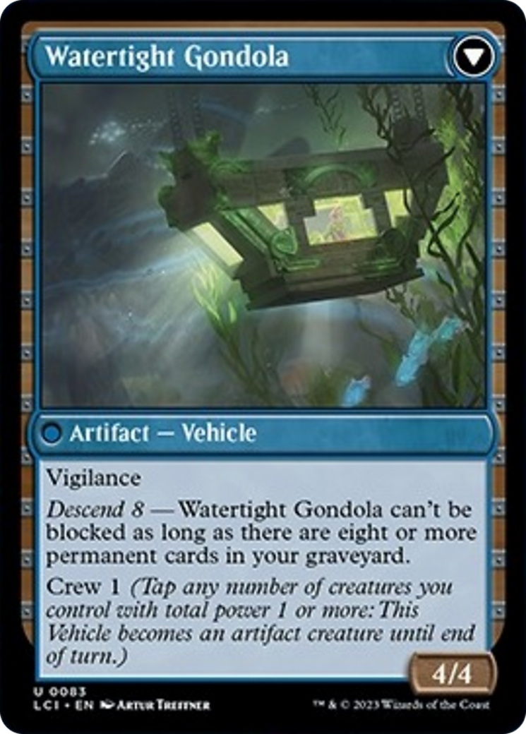 Waterlogged Hulk // Watertight Gondola [The Lost Caverns of Ixalan] | Webway Games