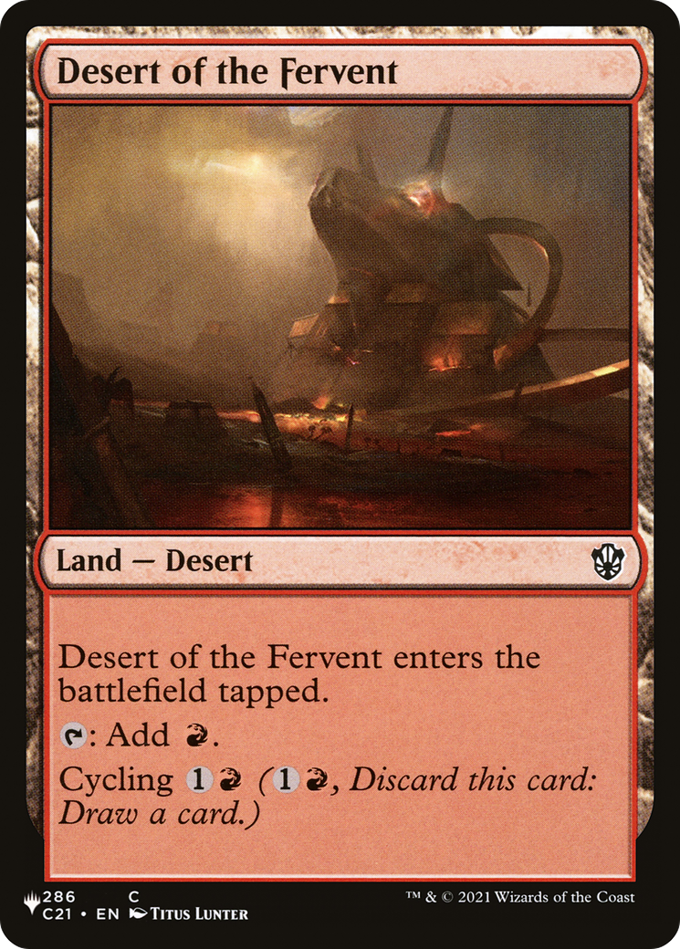 Desert of the Fervent [The List] | Webway Games