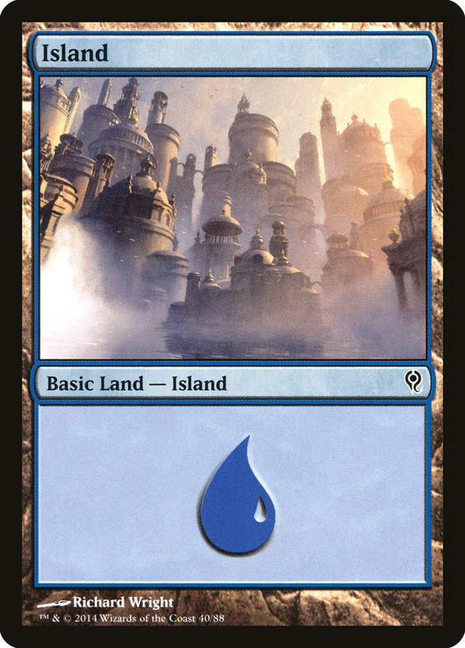 Island (40) [Duel Decks: Jace vs. Vraska] | Webway Games