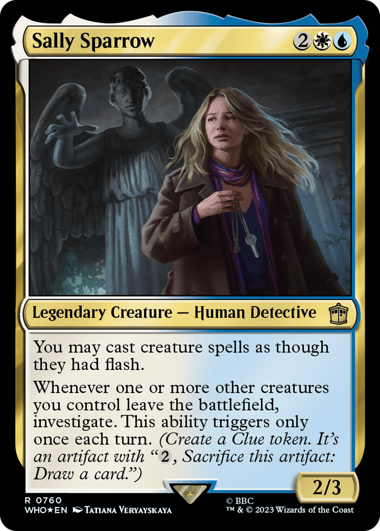 Sally Sparrow (Surge Foil) [Doctor Who] | Webway Games