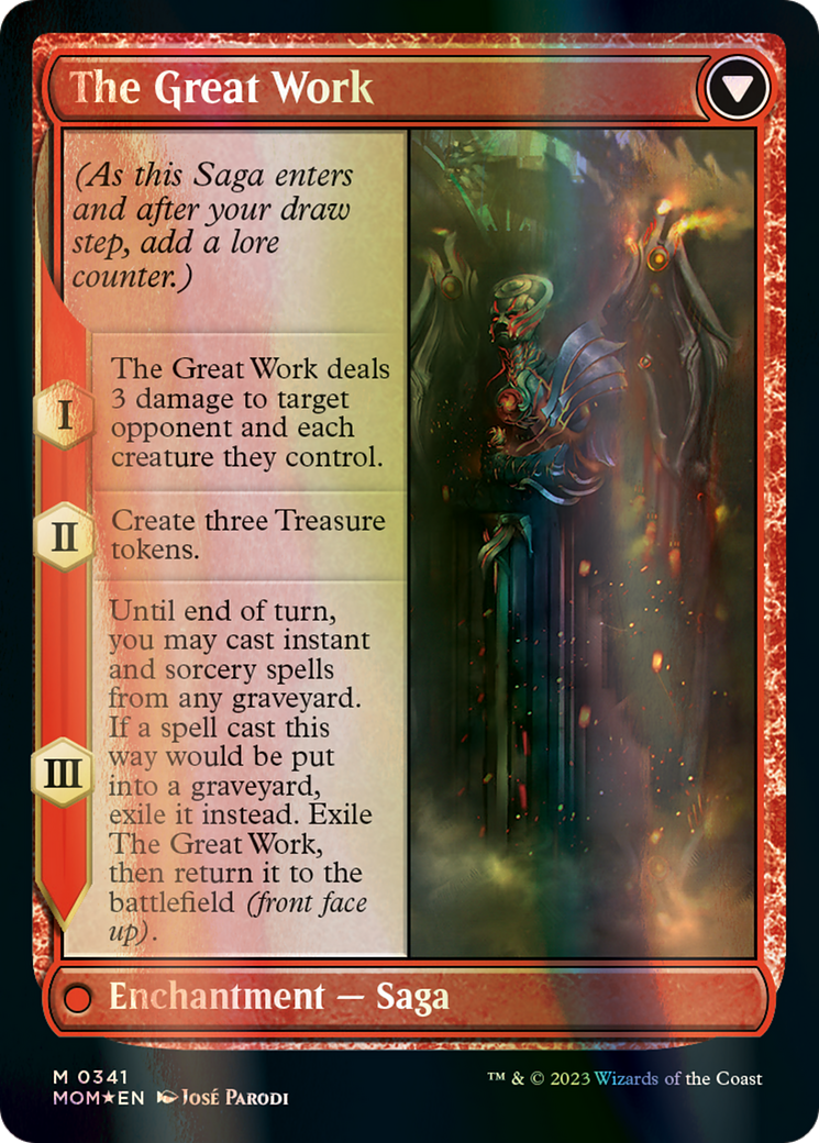 Urabrask // The Great Work (Serialized) [March of the Machine] | Webway Games