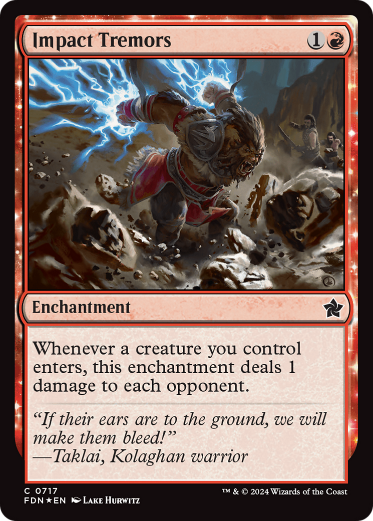 Impact Tremors [Foundations] | Webway Games