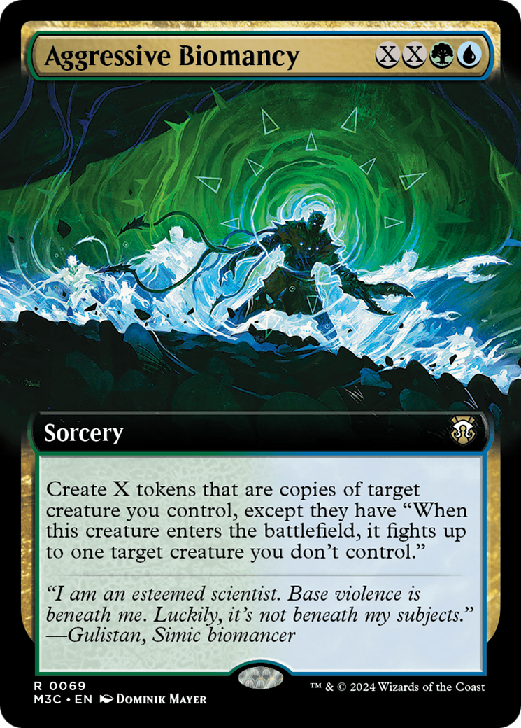 Aggressive Biomancy (Extended Art) [Modern Horizons 3 Commander] | Webway Games