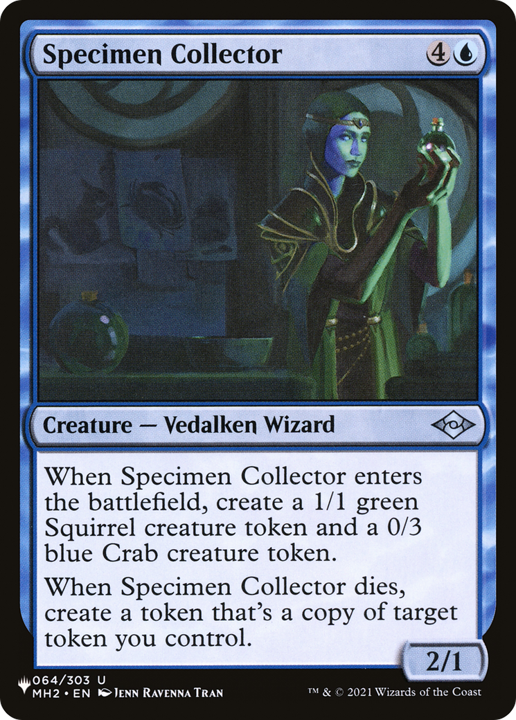 Specimen Collector [The List] | Webway Games