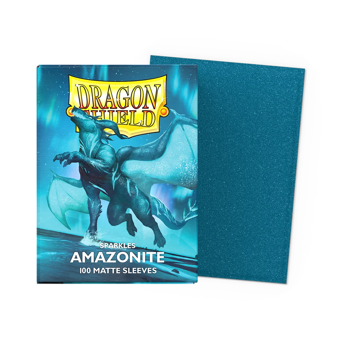 Dragon Shield 100 Matte Sleeves - Amazonite | Webway Games