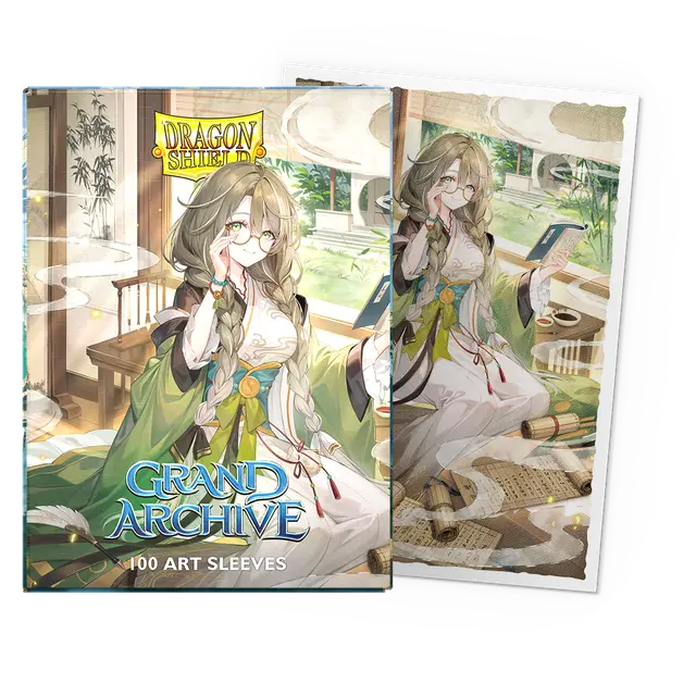 Grand Archive - Kongming, Wayward Maven - Matte Art Sleeves - Standard Size | Webway Games