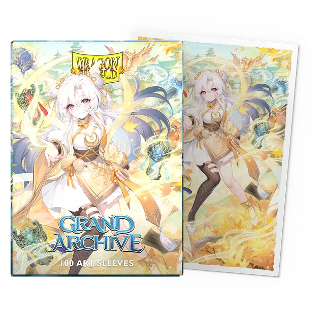 Grand Archive - Guo Jia, Heaven’s Favored - Matte Art Sleeves - Standard Size