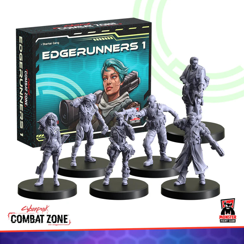 Combat Zone: Edgerunners 1 Starter Gang | Webway Games