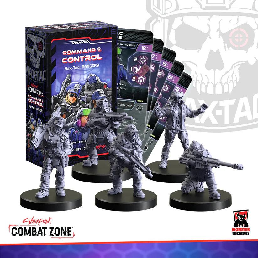Combat Zone: Command & Control (MAX-TAC/Lawmen Gangers) | Webway Games