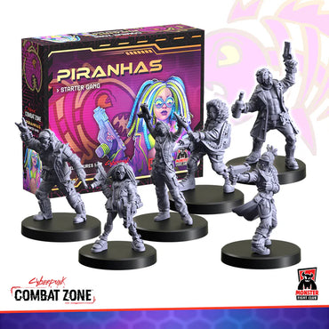 Combat Zone: Piranhas Starter Gang