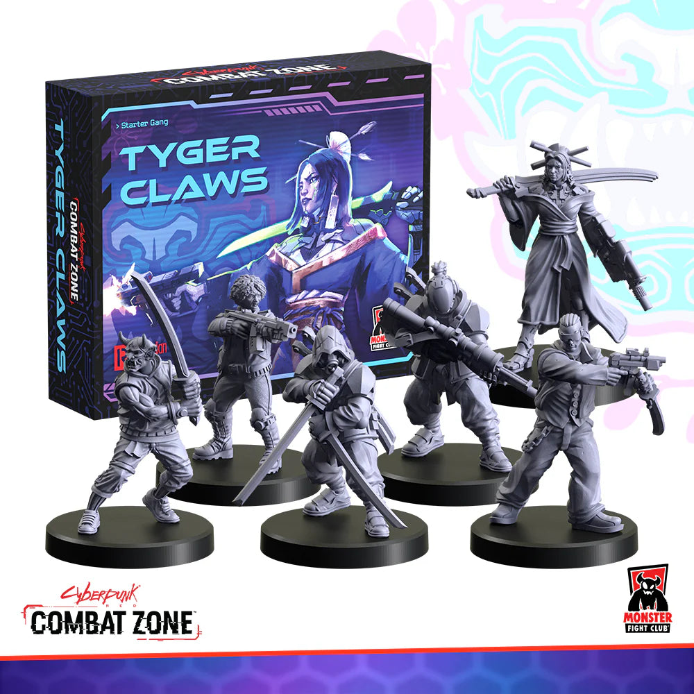 Combat Zone: Tyger Claws Starter Gang | Webway Games