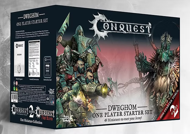 Conquest Dweghom - One Player Starter Set | Webway Games