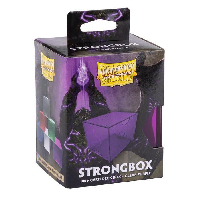 Dragon Shield Deckbox: 100+ Strongbox Purple | Webway Games
