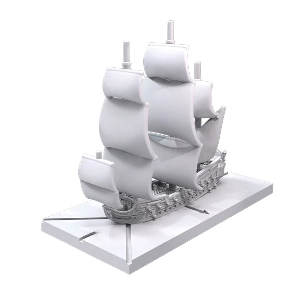 Oak And Iron Galleon Frigate | Webway Games