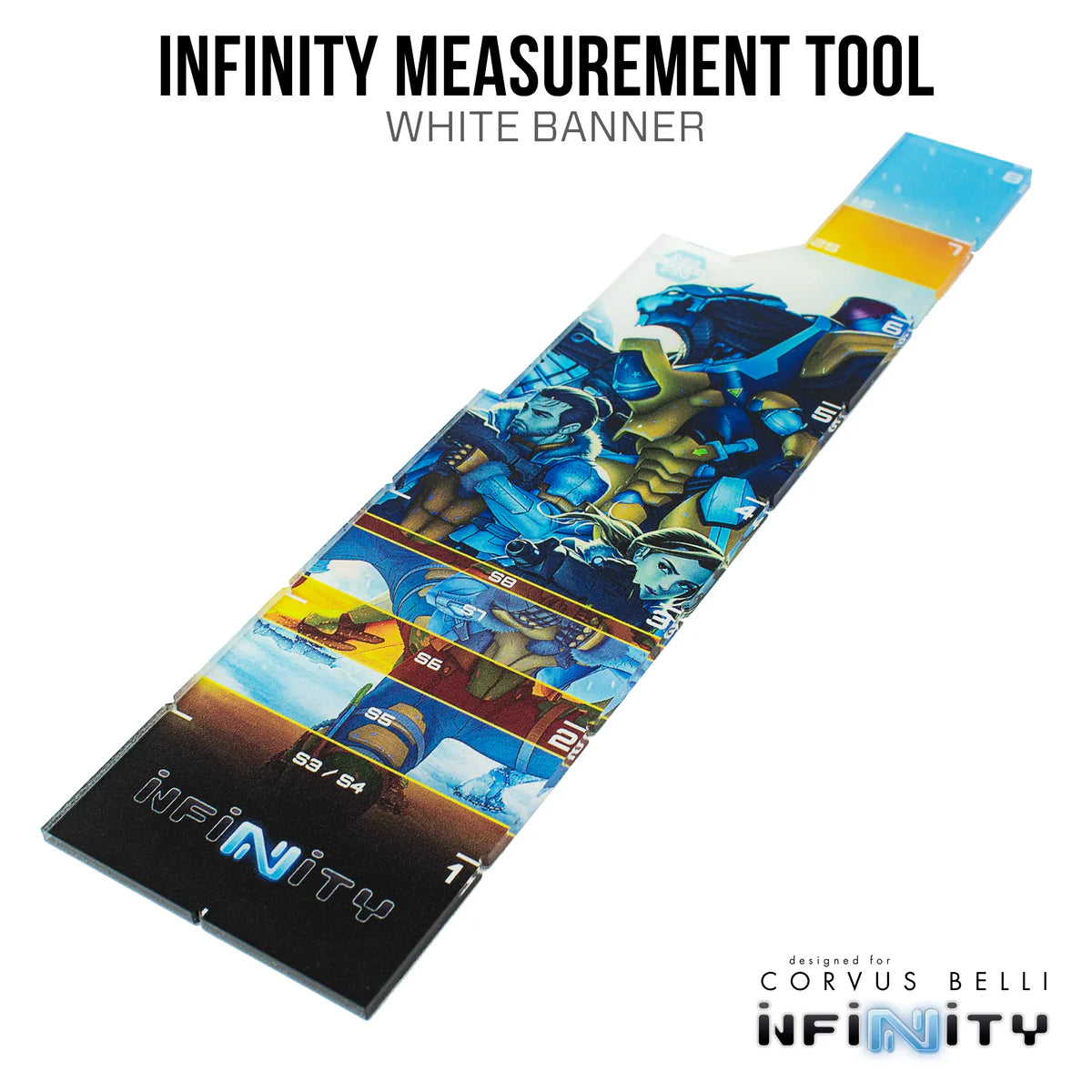 Warsenal  Measurement Tool - White Banner Army | Webway Games